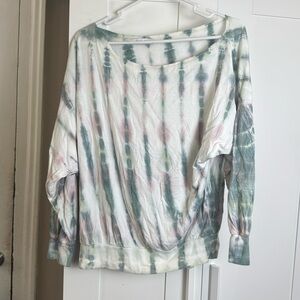 Young Fabulous And Broke Tye Die Long Sleeve Tee Shirt size L/ Large